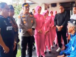 Kapolresta Banyuwangi dan Bhayangkari Kunjungi Panti Jompo Sahabat Lansia, Bawa Bantuan dan Harapan