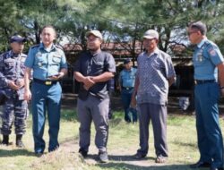 Danlanal Banyuwangi Tinjau Desa Binaan di Bimorejo, Dorong Ketahanan Maritim dan Ekowisata Pesisir