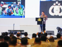 Buka Rakernis Fungsi Lantas, Kapolri Minta Optimalisasi Pelayanan Masyarakat
