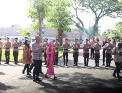 Kapolda Jatim Laksanakan Kunjungan Kerja di Polresta Banyuwangi, Tinjau SMADATARA