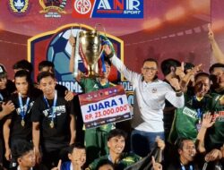 Grand Final Open Turnamen Sepak Bola Dandim 0825/Banyuwangi ANR Cup 2025, Berhasil Cetak Bibit Unggul yang Produktif