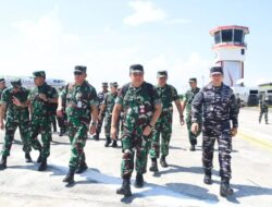 Kabaranahan TNI Tinjau Latihan Terpadu di Banyuwangi, Danlanal Banyuwangi Tegaskan Sinergi Antar Matra