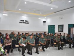 Mempersiapkan Masa Pensiun Tetap Produktif, Kodim 0825/Banyuwangi Gelar Sosialisasi Bersama PT. BRI dan Bulog
