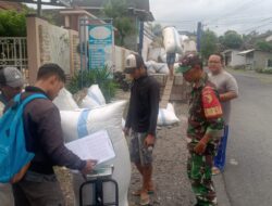 Babinsa Koramil 0825/20 Songgon Dampingi Serapan Gabah Bulog Untuk Kesejahteraan Petani