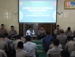 Polres Madiun Gelar Dzikir dan Doa Bersama Peringati Hari Bhayangkara Ke-79 Tahun 2025