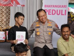 Hari Bhayangkara ke-79 Polrestabes Surabaya dan Bhayangkari Bantu Kaum Difabel