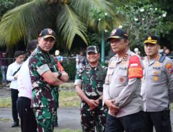 Danrem 083/Bdj Dampingi Pangdam Pada Kunjungan Wapres RI