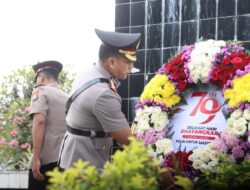 Kapolresta Banyuwangi Pimpin Ziarah Rombongan di TMP Wisma Raga Satria