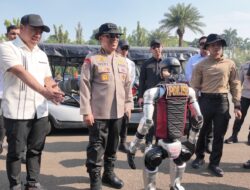 Polri Perkenalkan Robot Humanoid dan Anjing K9 di Hari Bhayangkara ke-79