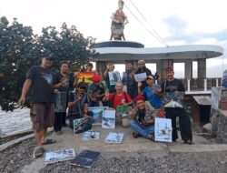 Peserta Pameran Lukisan Nasional “SEMERBAK MEWANGI” Dalam Balutan Keindahan Alam Payogan Ida Dang Hyang Siddhimantra Watudodol Banyuwangi