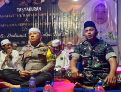 Babinsa Tamansuruh Hadiri Tasyakuran dan Wisuda MTS Arabbi: Dukung Generasi Muda yang Produktif, Adaptif, dan Inovatif
