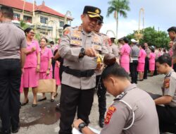 64 Bintara Polres Gianyar Naik Pangkat, Kapolres: Ini Bentuk Penghargaan atas Dedikasi