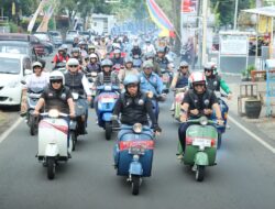 Hari Bhayangkara ke -79 Polres Batu Gelar Vespa Fest 2025 Dukung Industri Pariwisata