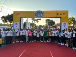 Semarak Fun Run Wujud Sinergitas TNI-Polri Bersama Masyarakat Peringati Hari Bhayangkara ke-79 di Magetan