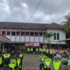 Personel Koramil 0825/06 Gambiran Bersinergi dengan Polri Amankan Balap Sepeda Kejurnas, Jamin Kelancaran Acara dan Keselamatan Peserta