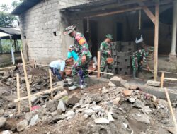 Semangat PRODUKTIF Babinsa Kodim Banyuwangi di Pra TMMD 125 Siliragung