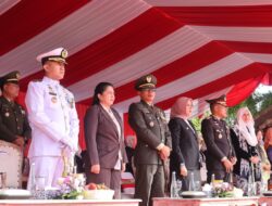 Sinergitas TNI-Polri yang PRODUKTIF, Dandim 0825/Banyuwangi Hadiri Upacara HUT Bhayangkara Ke-79
