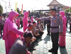 54 Personel Naik Pangkat, Polresta Banyuwangi Gelar Upacara Kenaikan Pangkat Polri
