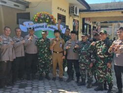 Polsek Kabat Gelar Tasyakuran dan Doa Bersama Peringati Hari Bhayangkara ke-79