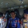 Pantau Pencarian Korban Kapal Tunu Pratama Jaya dari Udara; Kapolresta Banyuwangi, Dirpolairud Polda Jatim dan Kapolres Jembrana Terbang di Atas Selat Bali