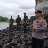 Polsek Kabat Sisir Pantai, Ajak Warga Laporkan Temuan Terkait KMP Tunu Pratama Jaya