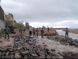 Polsek dan Koramil Kabat Sisir Pesisir, Intensifkan Pencarian Korban KMP Tunu Pratama Jaya