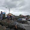 Danramil 0825/17 Muncar Bersama Forpimka Laksanakan Penyisiran Pantai Evakuasi Korban Laka Laut Kmp Tunu Pratama Jaya
