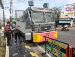 Suran Agung Polres Madiun Kota Rekayasa Lalin Sesuai Maklumat Aman Suro 2025