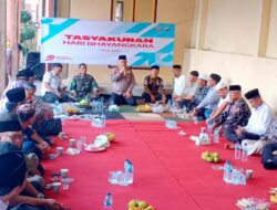 Tasyakuran Hari Bhayangkara ke-79, Koramil dan Polsek Songgon Teguhkan Sinergi dengan Masyarakat