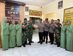 Koramil Kalipuro Hadiri Tasyakuran HUT Bhayangkara ke-79