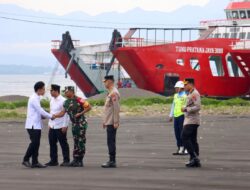 Danrem dan Dandim Dampingi Wapres Gibran Tinjau Penanganan Korban KMP Tunu Pratama Jaya