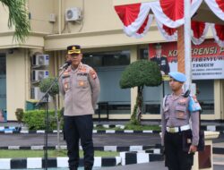 Wakapolresta Banyuwangi Tekankan Profesionalisme dan Kepedulian Sosial dalam Apel Jam Pimpinan