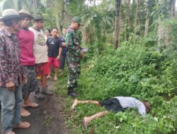 Warga Giri Ditemukan Meninggal Dunia di Pinggir Jalan, Diduga Meninggal Mendadak