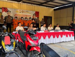 Polresta Sidoarjo Berhasil Amankan Residivis Spesialis Curanmor