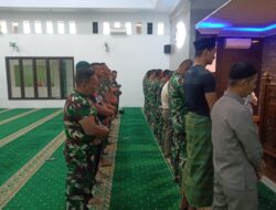 Anggota Kodim 0825/Banyuwangi Laksanakan Shalat Gaib untuk Korban KMP Tunu Pratama Jaya