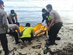 Jenazah Diduga Korban ke-14 KMP Tunu Pratama Jaya Ditemukan di Pantai G-Land Banyuwangi