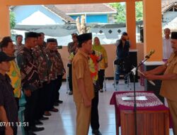 Kepala Desa Purwoasri, Lantik Kasi Kesos Baru, Harap Bisa Bekerja Amanah dan Profesional