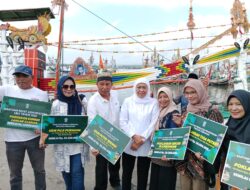 Danramil Muncar Dampingi Kunjungan Kerja Gubernur Jatim di Pelabuhan Perikanan Muncar