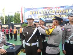 Berlangsung Khidmat, Polresta Banyuwangi Gelar Apel Pasukan Operasi Patuh Semeru 2025