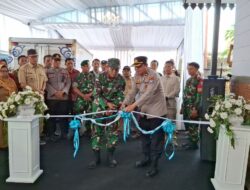 Danramil Genteng Dukung Launching Program Makan Bergizi Gratis SPPG