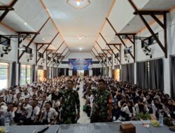 TNI Beri Edukasi Mitigasi Bencana kepada Siswa SMKN Kalibaru