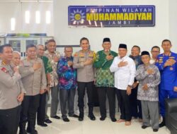Kapolda Jambi Kunjungi PW Muhammadiyah, Perkuat Sinergi Jaga Kamtibmas dan Moderasi Beragama