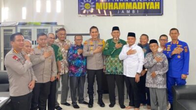 Kapolda Jambi Kunjungi PW Muhammadiyah, Perkuat Sinergi Jaga Kamtibmas dan Moderasi Beragama