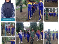 Pelatihan BINTALSIK Untuk Melatih Generasi Disiplin, Tangguh dalam Persiapan Memasuki Level Baru di SMKS Muhammadiyah 3 Tegaldlimo