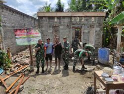 Rumah Pak Jemirin Kini Layak Huni Berkat Program Rutilahu Pra TMMD 125 Kodim Banyuwangi