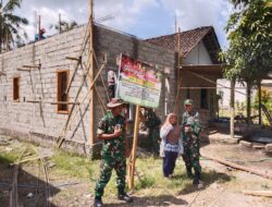 Ibu Evi Widiawati Terharu, Rumahnya Kini Layak Huni Berkat Pra TMMD 125 Kodim Banyuwangi