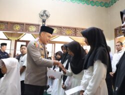 Polresta Banyuwangi Gelar Santunan Yatim Piatu dan Doa Bersama