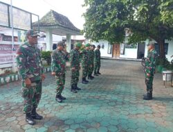 Danramil Pimpin Pengarahan Rutin, Tekankan Disiplin dan Sinergi Babinsa