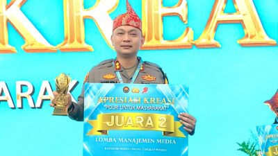 Polres Sumenep Raih Juara II Lomba Manajemen Media Tingkat Nasional pada Hari Bhayangkara ke-79