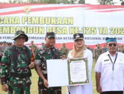 TMMD ke-125 Kodim 0825/Banyuwangi Resmi Dibuka, TNI Bangun Desa di Wilayah Selatan